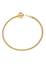 handsome tiny yellow gold flexible baby bracelet 